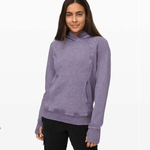 Lululemon Purple Scuba Pullover Hoodie